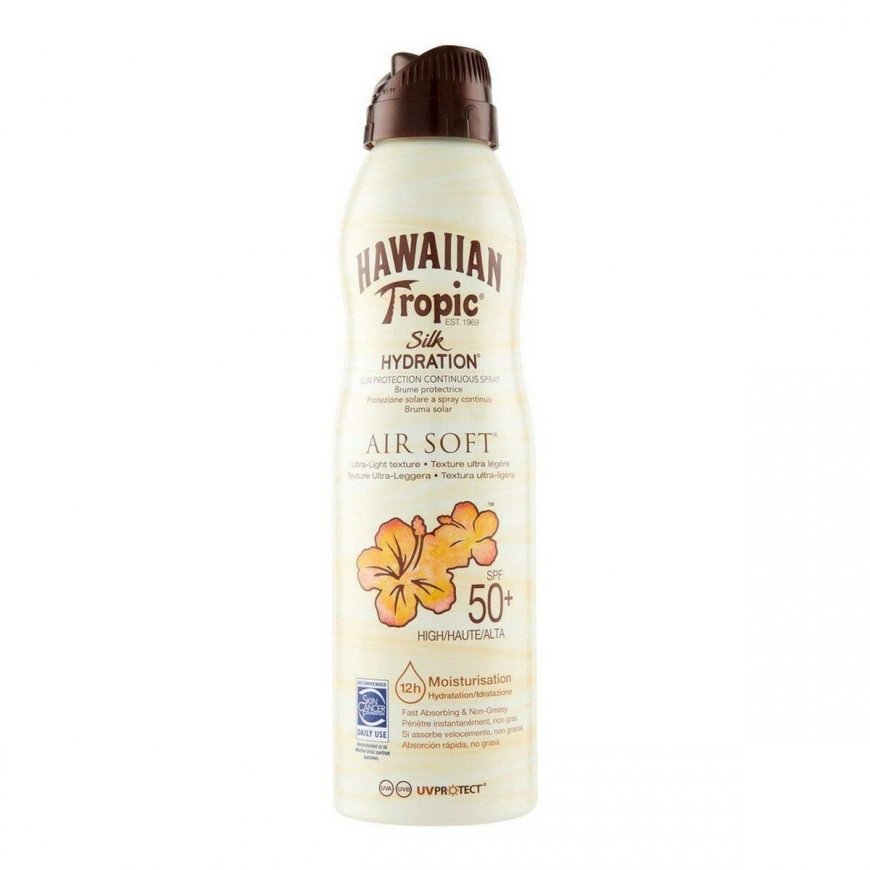 Hawaiian Tropic Silk Hydration Air Soft Sunscreen Mist Spf50+ 220ml – 2