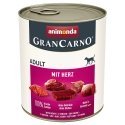 ANIMONDA GranCarno Adult südametega - märg koeratoit - 800g ANIMONDA GranCarno Adult südametega - märg koeratoit - 800g