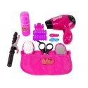 Lean Toys Beauty Hairdressing Set Plaukų džiovintuvas Curling iron Rožinė Lean Toys Beauty Hairdressing Set Plaukų džiovintuvas Curling iron Rožinė