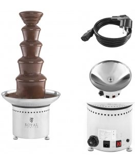 Chocolate fountain for chocolate 5 stages 6kg Royal Catering RCCF-65W4
