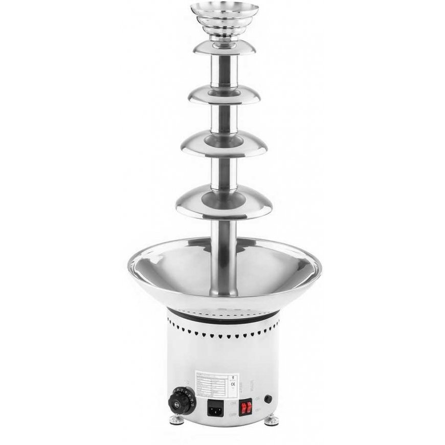 Chocolate fountain for chocolate 5 stages 6kg Royal Catering RCCF-65W4 – 3