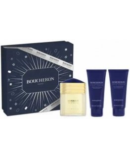 Boucheron Homme Eau De Parfum Spray, 100 ml Set 3 Pieces