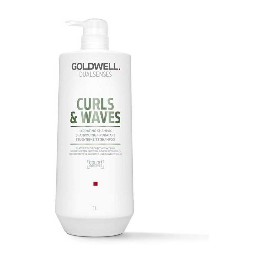 Goldwell Dualsenses Curls & Waves Hydrating Šampūnas drėkinamasis šampūnas garbanotiems plaukams 1000ml – 2