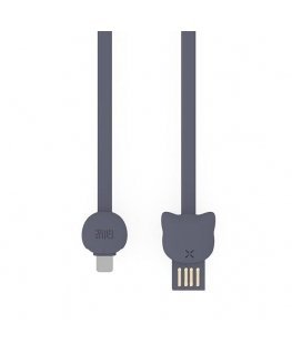 Maoxin Vitality Cat Series Lightning MD818ZM/A / 2.1A / USB и Зарядный кабель 1м Серый (EU Blister)