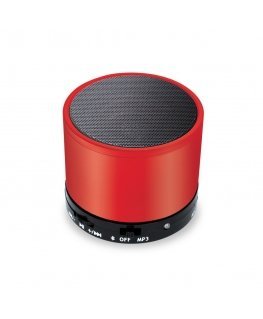 Setty Junior Bluetooth Speaker System with Micro SD / Aux / Red
