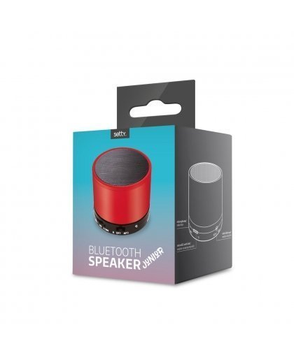 Setty Junior Bluetooth Колонка с Micro SD / Aux / Красная – 3