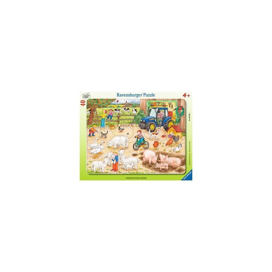 Ravensburger 4005556063321 Kontūras puzle 40 pcs