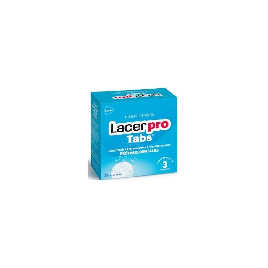 Lacer Protabs dental prostheses cleaning tablets