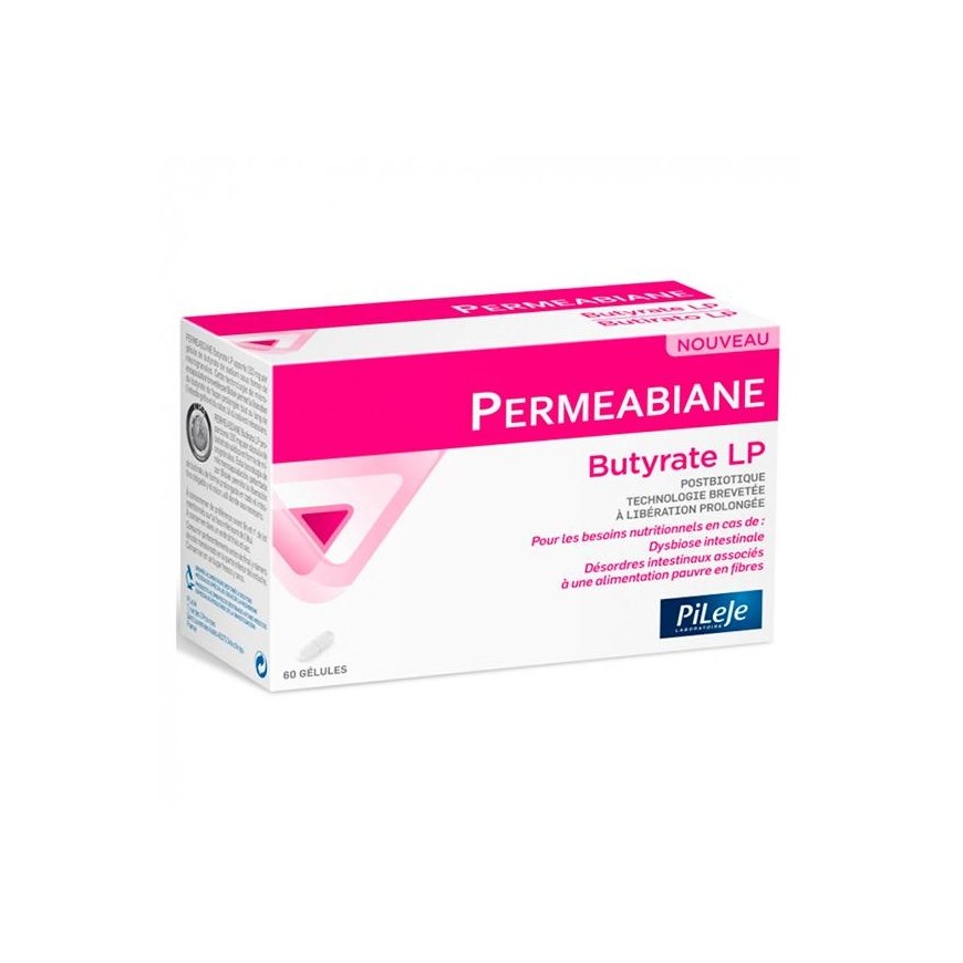 Pile Permeabiane Butyrate LP 60 Capsules