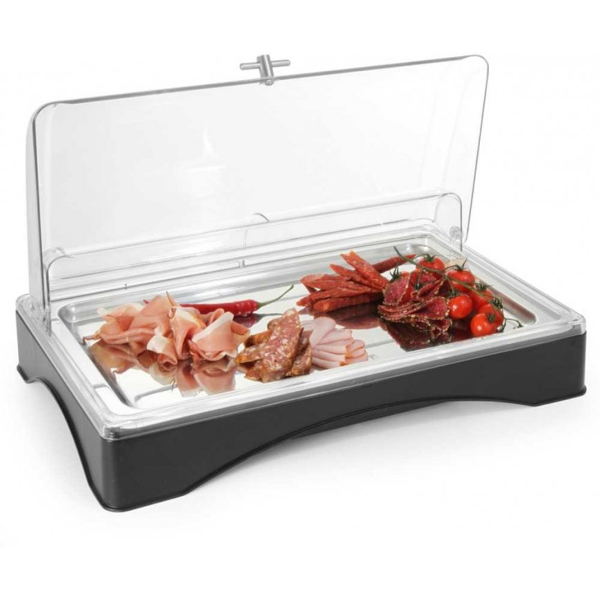 Hendi GN 1/1 tray with cooling insert and RollTop lid – 2
