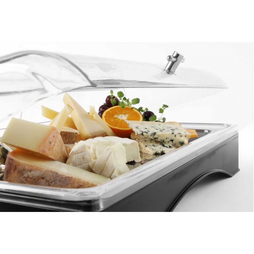 Hendi GN 1/1 tray with cooling insert and RollTop lid – 4