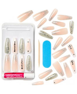 Kiss My Face Classy Nails Premium Sophisticated ( 30 ks ) - Nalepovací nehty