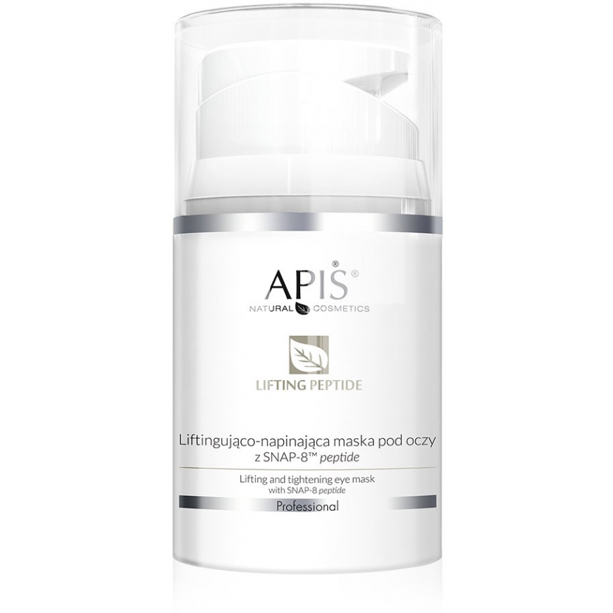 APIS Lifting Peptide pakelianti ir stangrina paakių kaukė su SNAP-8™ peptidu 50ml