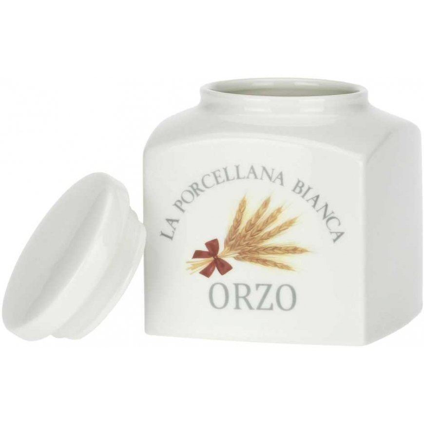 La Porcellana Bianca Pojemnik na mąkę jęczmienną Conserva - Balta, 500 ml – 3