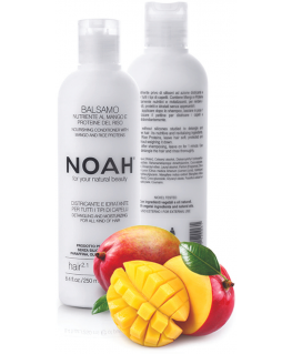 Noah 2.1. Nourishing Conditioner With Mango And Rice Proteins Nourishing balm that eases detangling, 250 ml