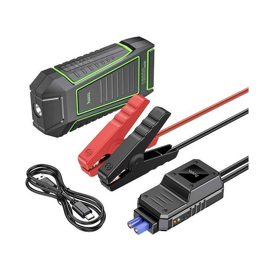 Dulkių siurblys Mobilus energijos šaltinis Hoco QS1 600A max 10000mAh – 4