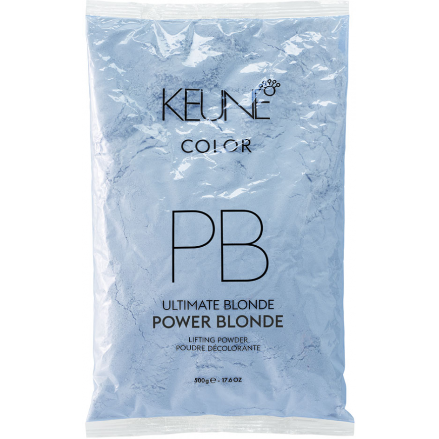 Keune, Power Skirtas šviesiems plaukams, Hair Oxidant Powder, Refill, 500g – 2