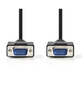 Nedis CCGP59000BK200 VGA cable 20 m VGA (D-Sub) Black