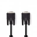 Nedis CCGP59000BK200 VGA-kaabel 20 m VGA (D-Sub) Must Nedis CCGP59000BK200 VGA-kaabel 20 m VGA (D-Sub) Must