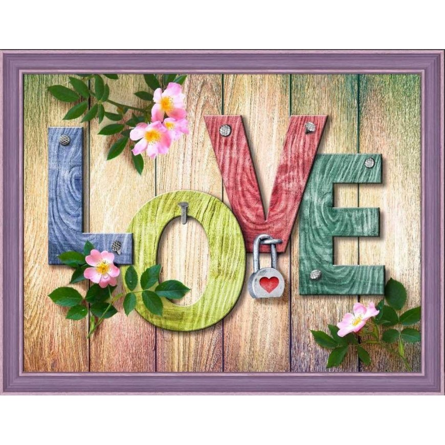 Beldizart Love 40x30 cm AM1742
