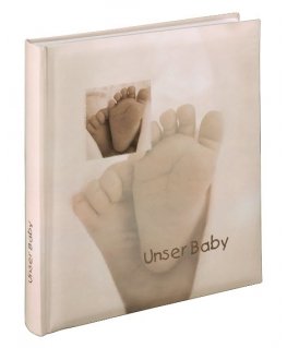 Hama Baby Feel nuotraukų albumas Smėlio 300 lapai 10 x 15 Knyginis įrišimas