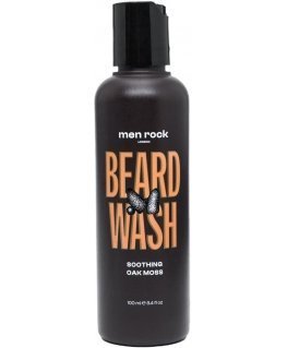 Men Rock London Men Rock Soothing Oak Moss Beard Wash Raminantis barzdos šampūnas, 100 ml