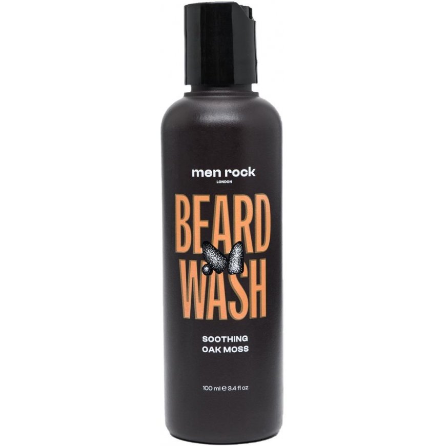 Men Rock London Men Rock Soothing Oak Moss Beard Wash Soothing beard shampoo, 100 ml