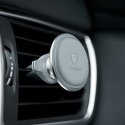Baseus Laikiklis automobilinis magnetyczny na telefon na kratkę nawiewu sidabrinė Baseus Laikiklis automobilinis magnetyczny na telefon na kratkę nawiewu sidabrinė