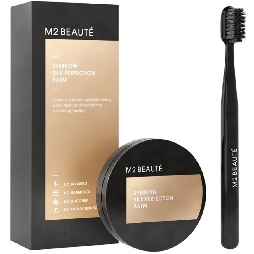 M2 Beaute Eyebrow Silk Perfection Balm jedwabny balsam do brwi 5ml – 2