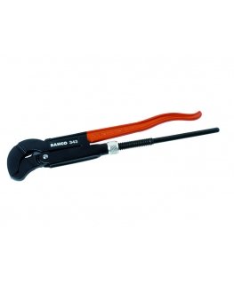 Bahco Reguliuojamas vamzdinis raktas. Bendras ilgis 420mm. Max 1 1/2". Ypač atsparus dėvėjimuisi dėl indukcinio dantų grūdinimo,