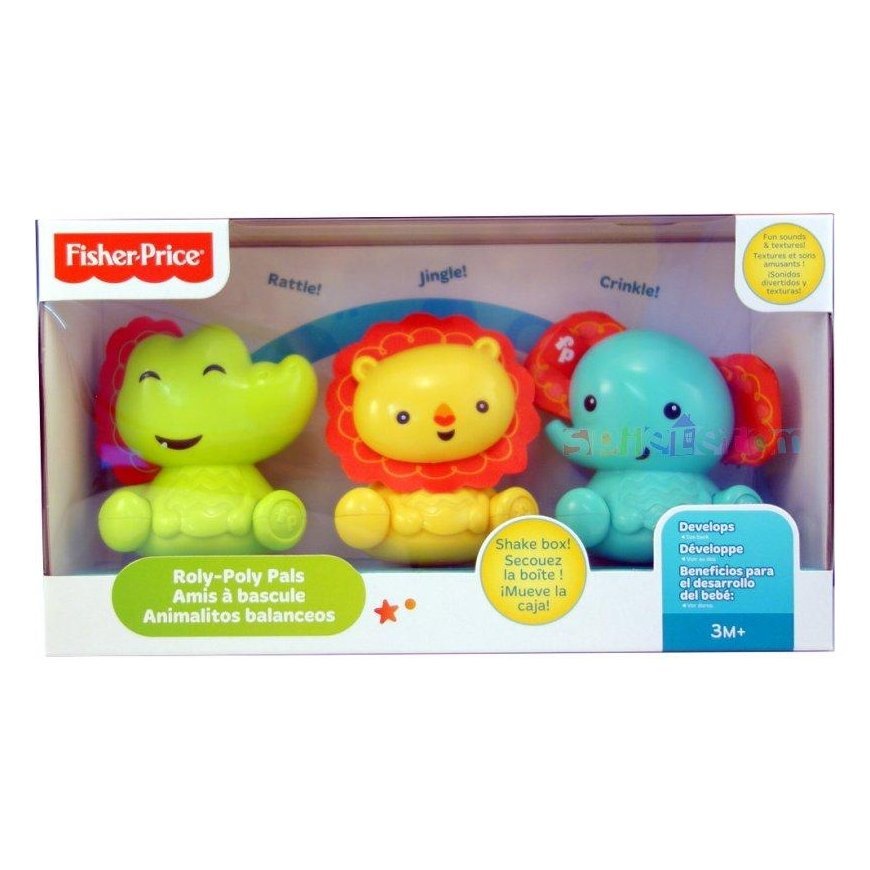 FISHER PRICE rinkinys Linksmieji gyvūnėliai, CDN54