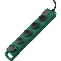 Brennenstuhl 1159910215 power extension 5 m 5 AC outlet(s) Outdoor Black, Green Brennenstuhl 1159910215 power extension 5 m 5 AC outlet(s) Outdoor Black, Green