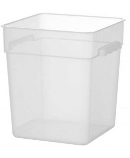 Food storage container with division 17.2 l 290 x 290 x 320 mm - Hendi 870952