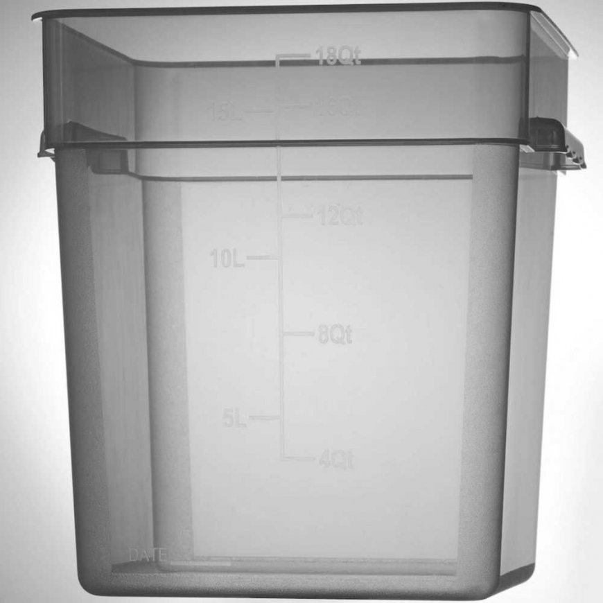 Food storage container with division 17.2 l 290 x 290 x 320 mm - Hendi 870952 – 3