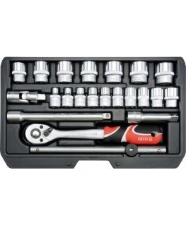 Yato YT-38561 mechanics tool set 22 tools