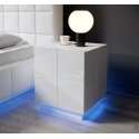 Cama REJA bedside table light blue Cama REJA bedside table light blue