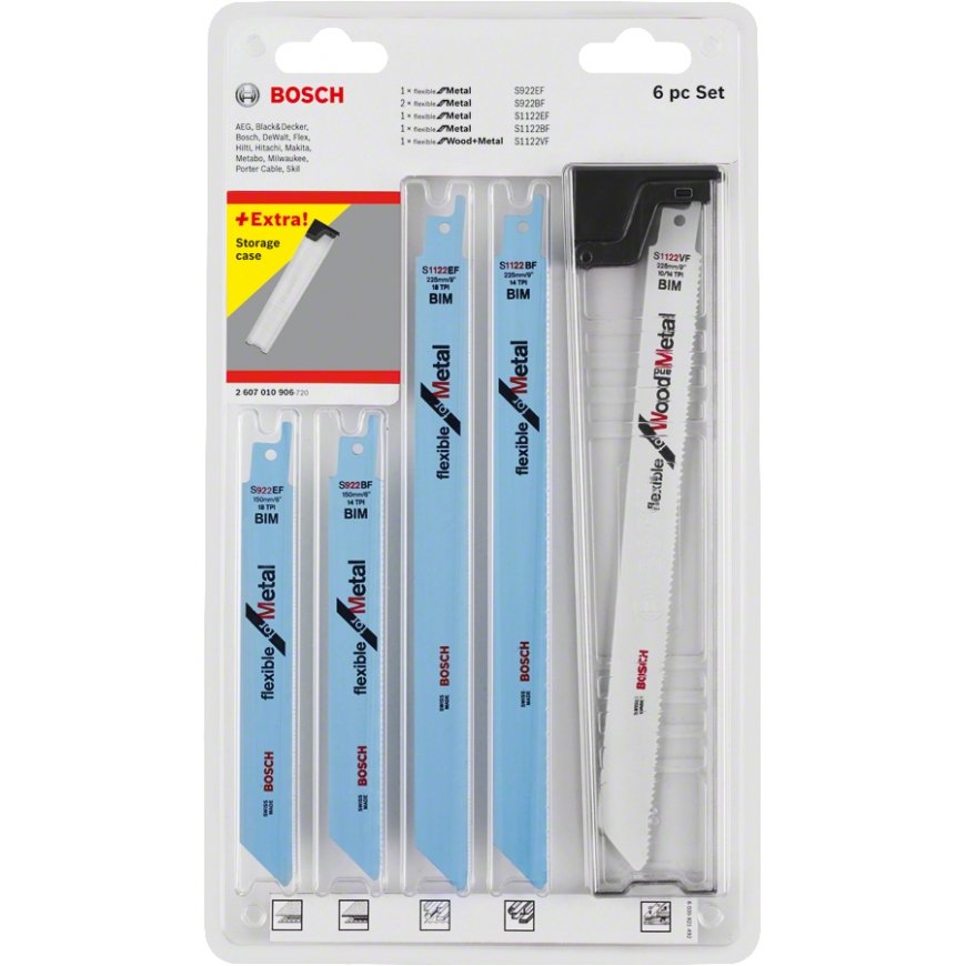 Bosch 2 607 010 906 finierzāģis/zobenzāģa