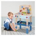 Tooky Toys Žaislų medinis „pasidaryk pats“ stalo dirbtuvės Tooky Toys Žaislų medinis „pasidaryk pats“ stalo dirbtuvės