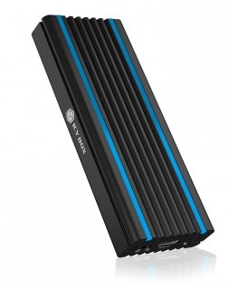 ICY BOX IB-1824ML-C31 SSD-kotelo Musta M.2