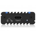 ICY BOX IB-1824ML-C31 SSD korpusas Juoda M.2 ICY BOX IB-1824ML-C31 SSD korpusas Juoda M.2