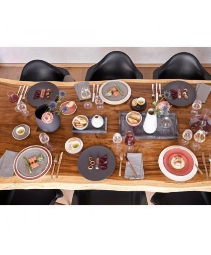 Villeroy & Boch Manufacture Rock -lautanen, 32 cm – 4