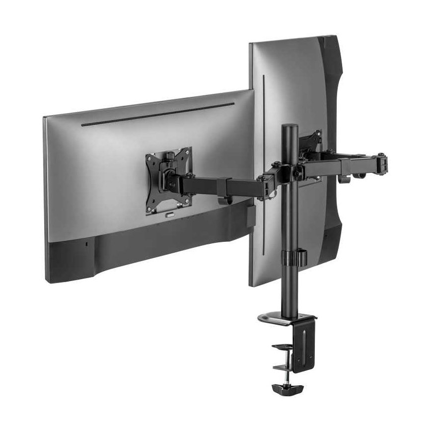 Universal Bracket Universal tabletop double monitor