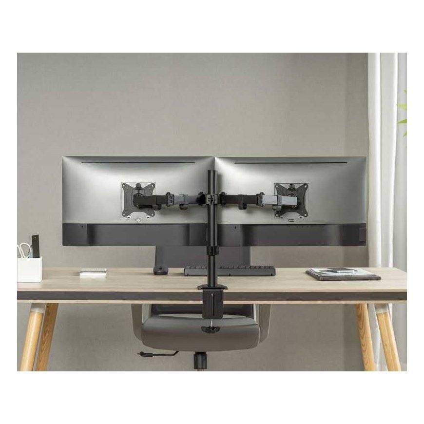 Bracket Universal tabletop double monitor stand – 3