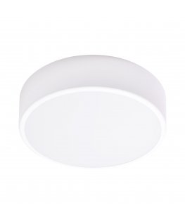 Orno OVO LED lubinė lempa, 43W, 4000K, 4750lm, balto plieno, matinio stiklo gaubtas, IP20, ? 400