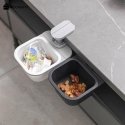 Waste bucket Flip Bin 45L silver|blue Waste bucket Flip Bin 45L silver|blue