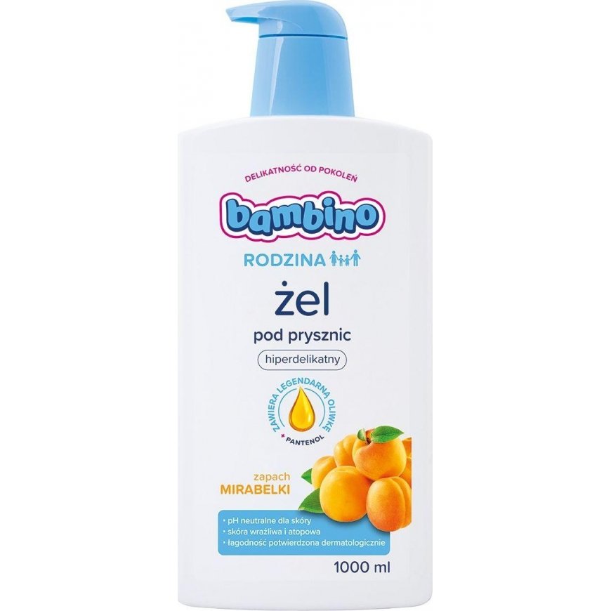 Bambino Gel – itin subtilus Mirabelka kvapas
