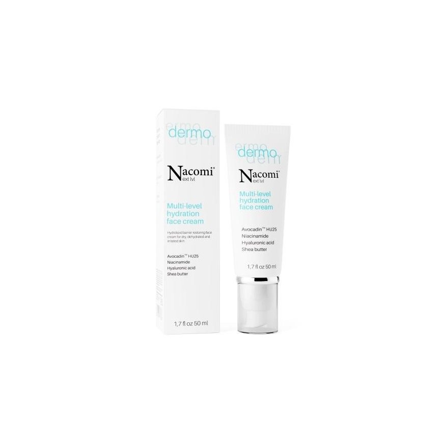 Nacomi Next Level Dermo multilevel intensive moisturizing cream 50ml