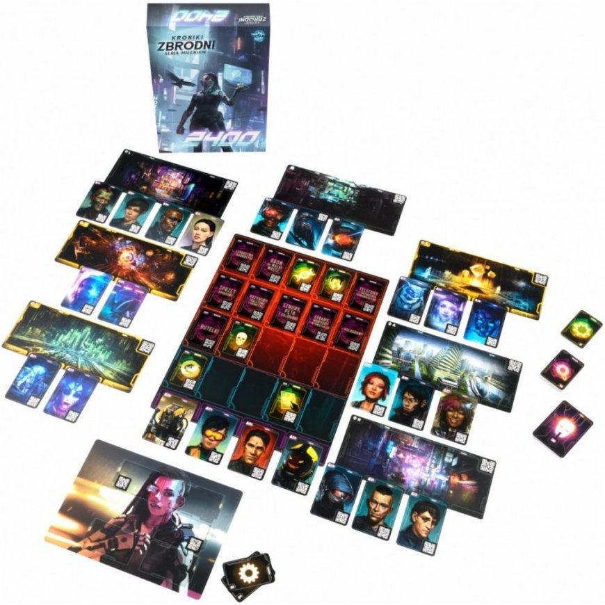 Lucky Duck Games Crime Chronicles 2400 game – 3