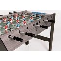 Football table F-ZERO Gray OAK telescopic rods
