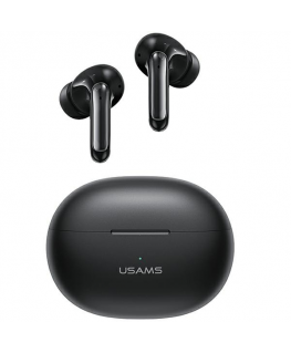 USAMS Ausinės Bluetooth 5.3 TWS X-Don Series Dual mic ENC belaidės juoda/juodas BHUXD01 (SAMS-XD18)